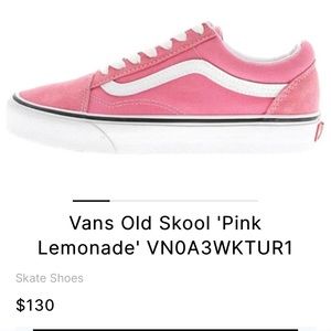 Pink lemonade vans